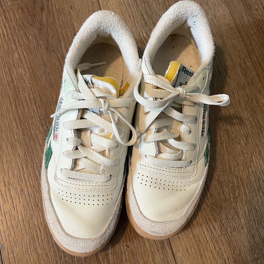 Madewell x Reebok Unisex Club C Revenge Sneakers